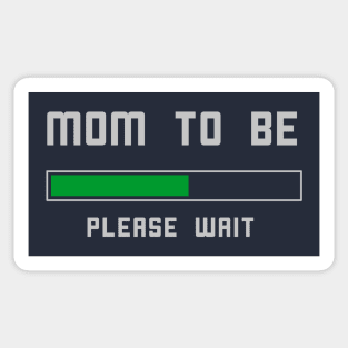 Future Mom To Be Humor T-Shirt Sticker